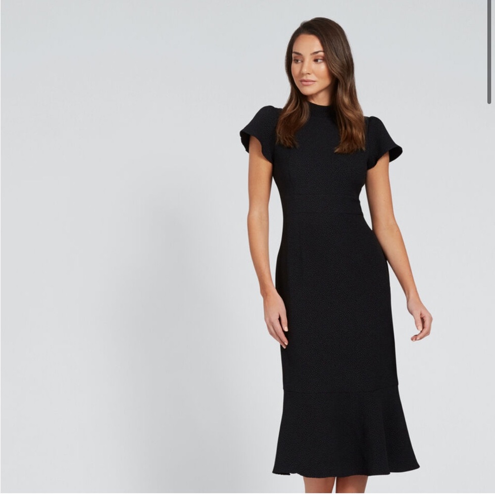 SEED HERITAGE - Funnel Neck Fishtail Dress
